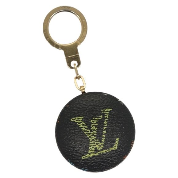 LOUIS VUITTON Monogram Multicolor Astropill Key Holder Black - Picture 1 of 5